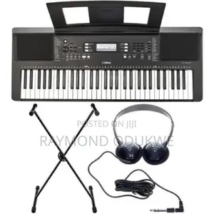 Yamaha Keyboard Piano With Stand and Headphone