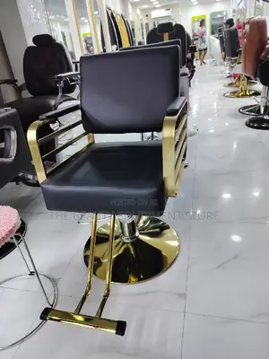 Gold Salon Barber Chair