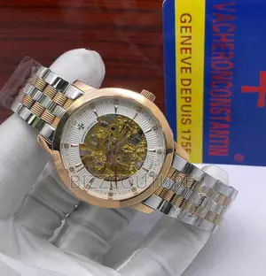 Original Vacheron Constantin Skeleton Mechanical Chain Watch