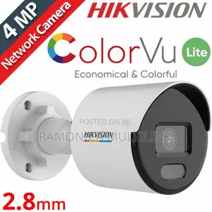 HIKVISION IP Camera 4MP Colorvu Fixed Bullet 2.8mm