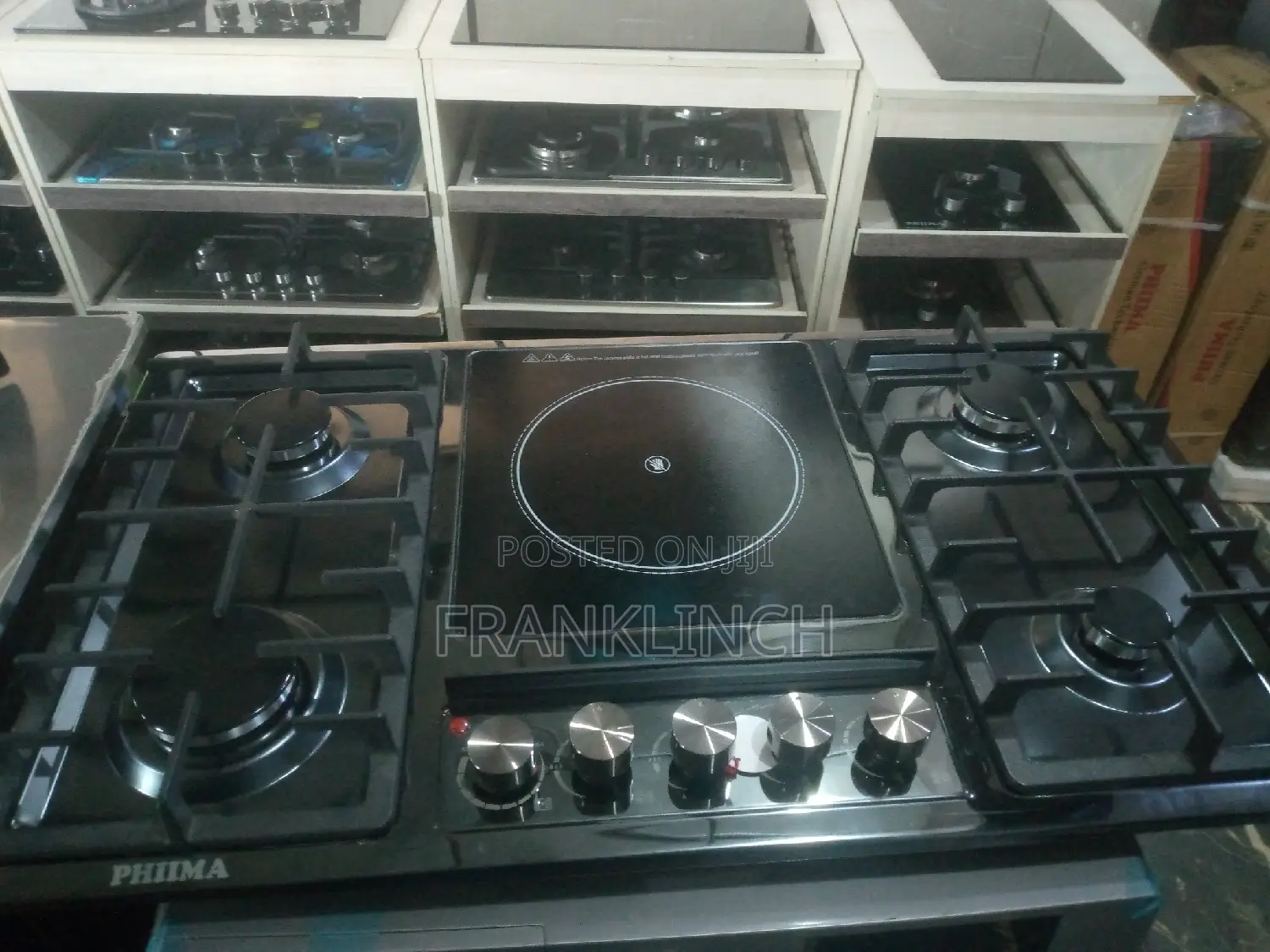Phima 90cm Built-in 4+1 Cooker.