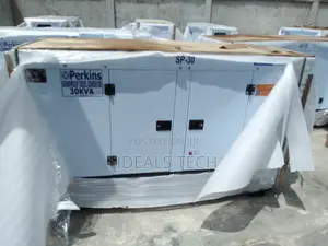 Portable Silent 30kva Perkins DIESEL Generator.