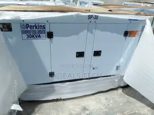 Silent 30kva Perkins Diesel Generator Set.