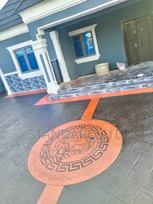 Ṣolid Stamp Concrete Floor