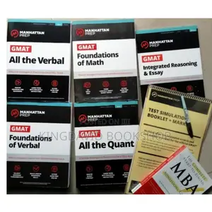 Gmat Prep Manhattan Complete Set