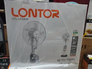 Rechargeable Water Mist Lontor Fan 16inches