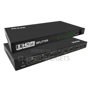 * 3D 1*8 Port Hdmi Splitter