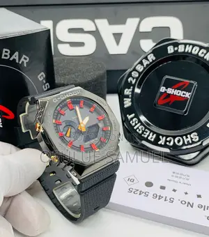 Gshock Rubber Strap Wristwatch