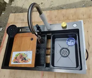 Handmade Kitchen Sink With Faucet