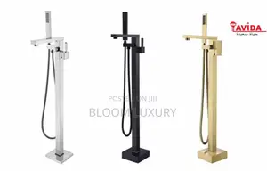 Freestanding Square Bathtub Faucet