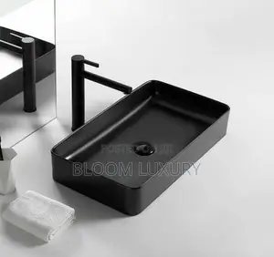 Matt Black Countertop Basin