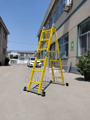 16 Step Aluminum Ladder Heavy Duty