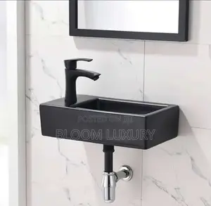 Matt Black Wash Hand Basin
