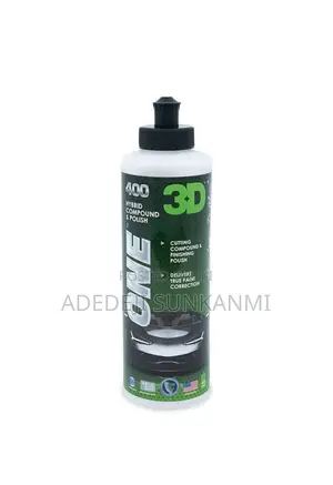 3D One Car Scratch Swirl Remover - Finishing Polish