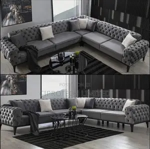 L Shape Sofa With Singles