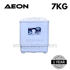 AEON Double Tube 7kg Manual Washing Machine