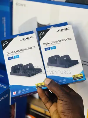 Dual Wireless Charging Dock for PS4 Controllers