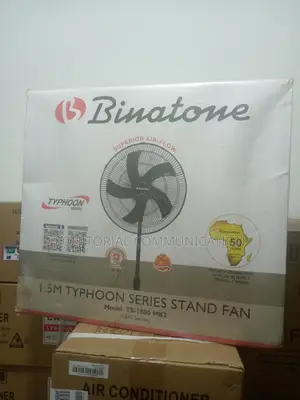 Binatone Standing Fan TS-1880(MK2) Black Color
