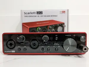 Focusrite Scarlett 2i2 Third Generation 2 in 2 Out USB Audio