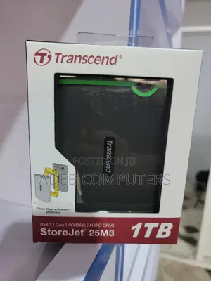 1tb Transcend External Hard Drive
