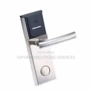 HS 02 Silver Hotel Card Lock