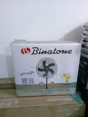 Brand New 1.5M Typhoon Series Binatone Stand Fan
