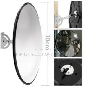 Acrylic Reflector Oval Full Dome Safety Mirror