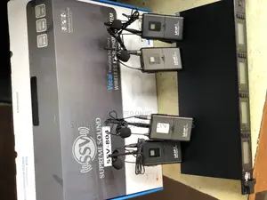 SSV-804 With 4 Lapel Wireless Microphone