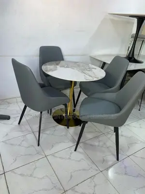 Marble Top Dining Set of 4 Seater