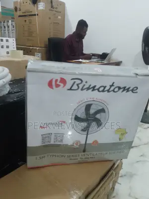 New in 18''inches Binatone Non Rechargeable Standing Fan