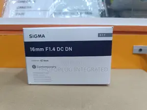 Sigma Lens 16mm F1.4 Dc Dn for Sony E Mount Cameras