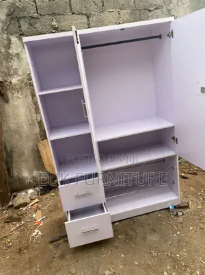 4ft by 6ft White Wardrobe
