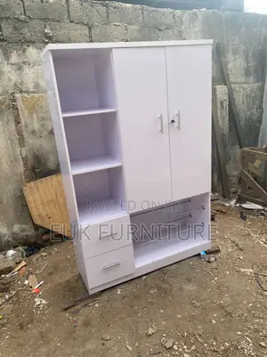 4ft by 6ft White Wardrobe