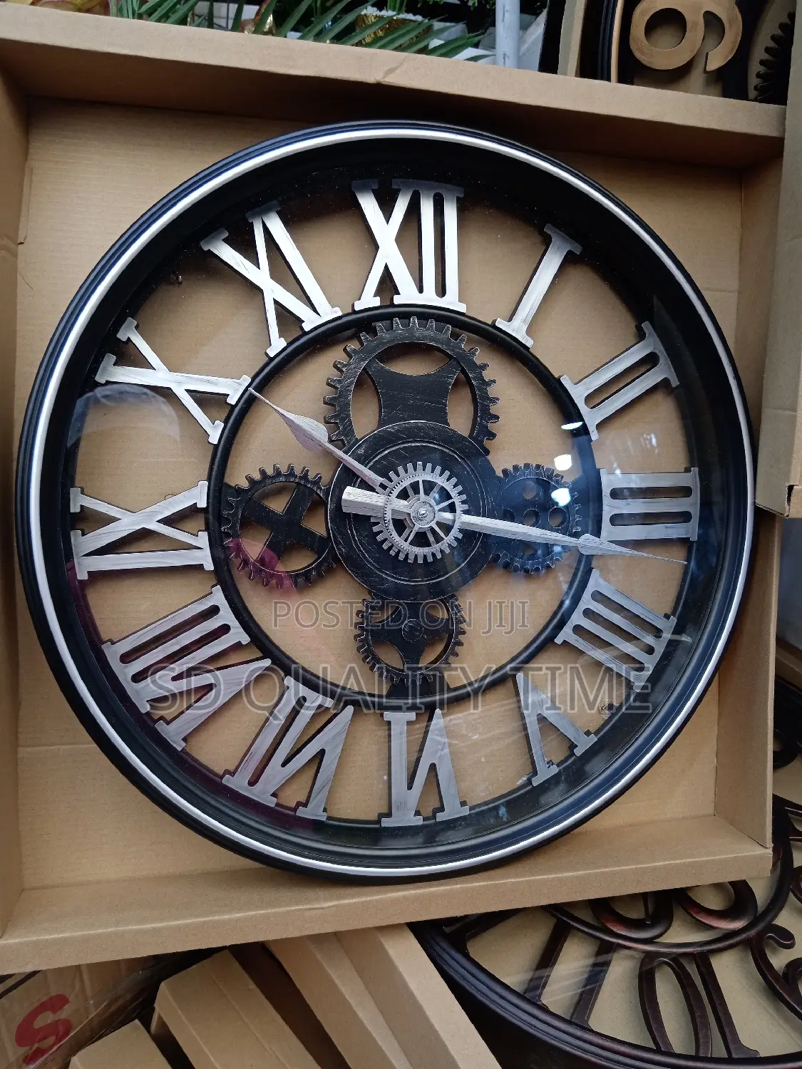 Roman Figure Wall Clock