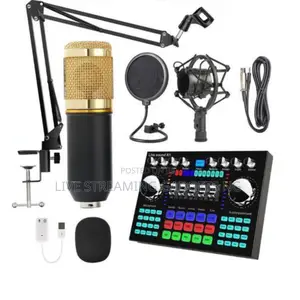  Live Soundcard X Bm800 Mic Set