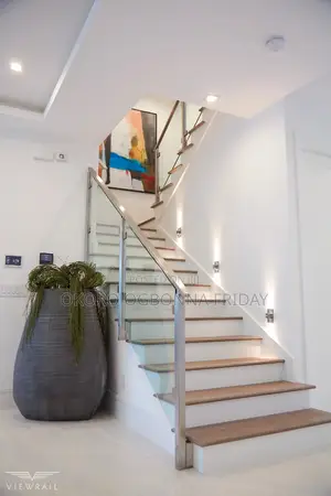 Glass Staircase Gold