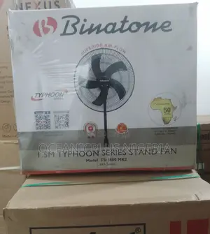 New in Ts-1880 Binatone Non-Rechargeable Standing Fan