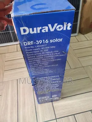 16 3in1 Dura Volt Rechargeable Standing Fan