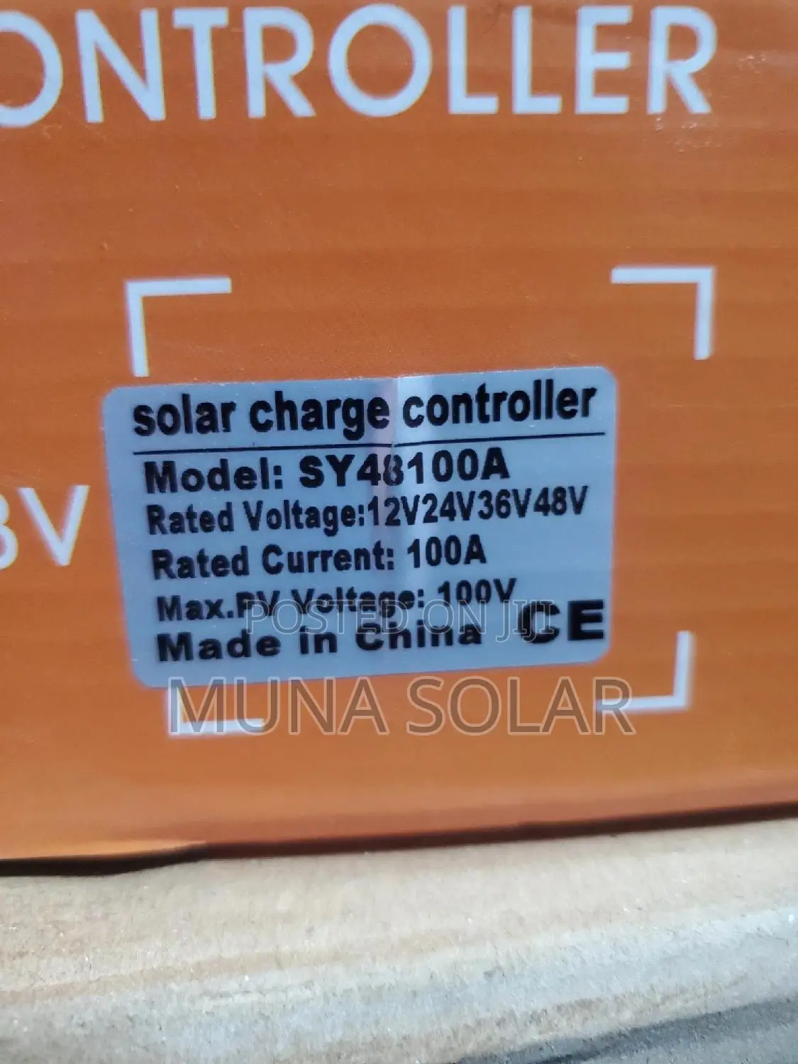 100ah PWM Charge Controller