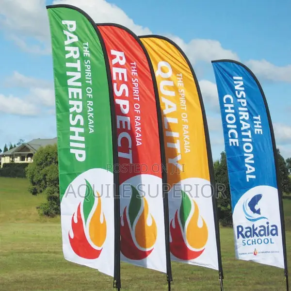 Outdoor Feather Flags Printing