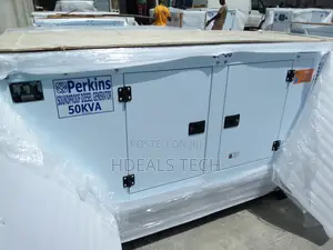 Soundproof Perkins 50KVA Diesel Generator.