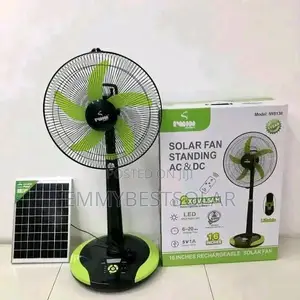 12 Inches Iwin Solar Rechargeable Fan