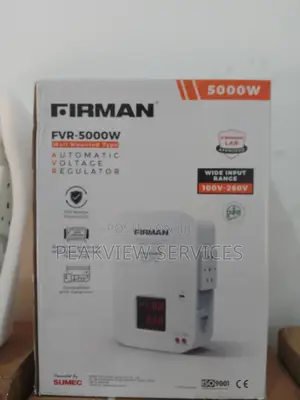 Brand New 5000w Firman Stabilizer Voltage Regulator