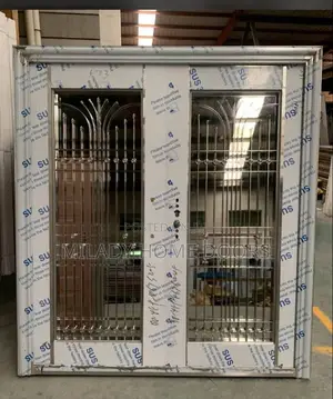 5ft Stainless Glass Door