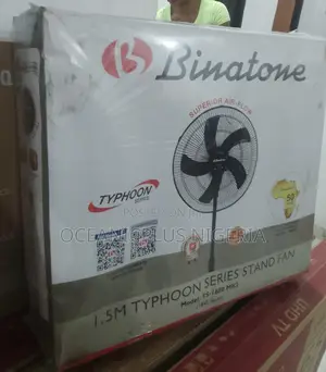 Brand New Binatone I8 Inches Non-Rechargeable Standing Fan