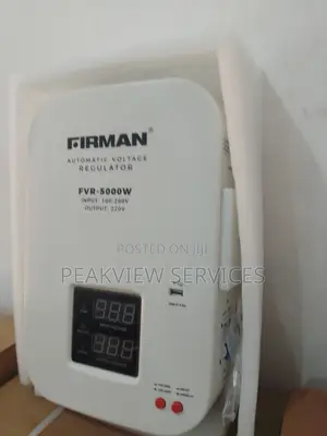 Brand New Voltage Regulator Stabilizer Firman FVR-5000w