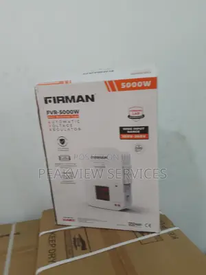 Brand New Automatic Voltage Stabilizer FVR-5000w Firman