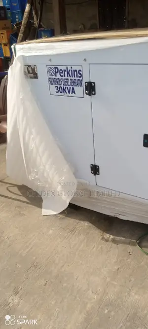 30kva Perkins Soundproof Diesel Generator 100% Copper Coill