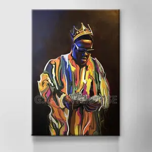 Notorious Big Wall Art Frame 2/3ft Payment on Delivery