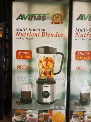 Avinas Multifunction Nutrient 2 in 1 Blender 950watts.